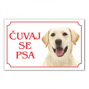 Tabla - čuvaj se psa