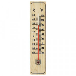 Termometar kućni - drveni STREND PRO