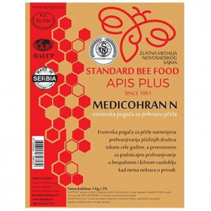 Enzimska pogača za prihranu pčela 10kg MEDICOHRAN N