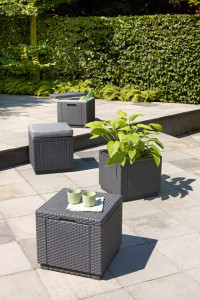 Tabure frigo ice cube 39l - grafit KETER