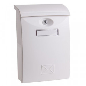 Poštansko sanduce PVC belo 24x11x35cm