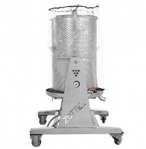 Presa za grožđe na vodu INOX 160L Zottel