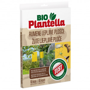 Lepljive ploče za insekte žute 24x17cm - 10kom. Plantella