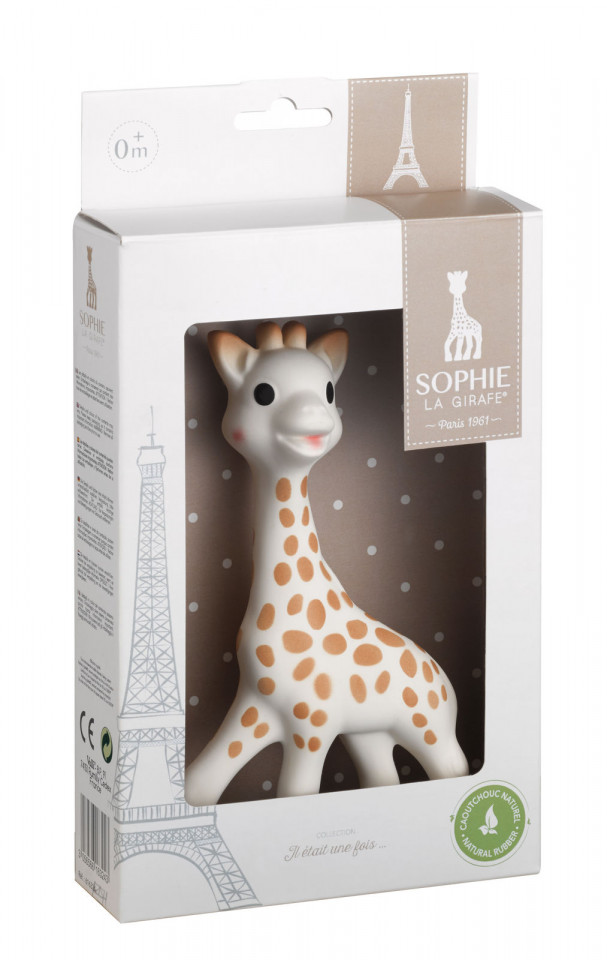Vulli Sophie set cadou Sophie-sticat Girafa Sophie + zornaitoare cu bile 0m+