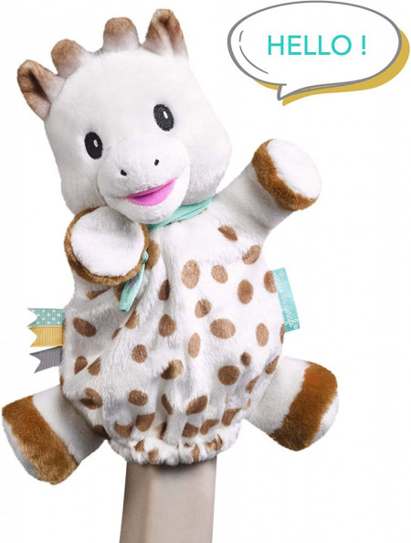 Vulli Marioneta Girafa Sophie din plus