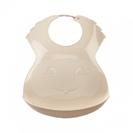 Baveta din plastic SOFT, Marron Glace