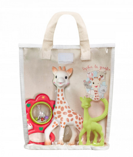 Set cadou saculet Vulli Girafa Sophie