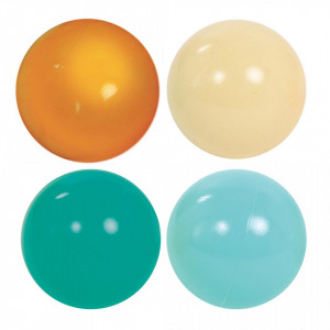 LUDI Set bile joaca blue/auriu