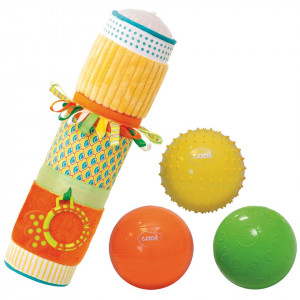LUDI Set senzorial Tub + 3 mingi