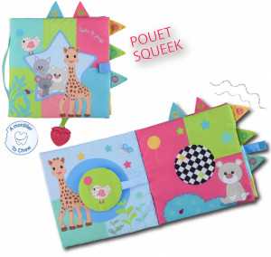 Vulli Carte senzoriala Girafa Sophie, dimensiune mare