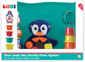 Jucarie de baie Pinguin LUDI