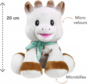 Vulli Girafa Sophie 'pufoasa' 20 cm