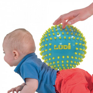 LUDI Set 3 mingii senzoriale, Bleu