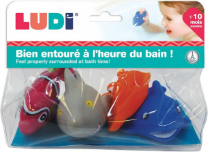 Ludi Set jucarii de baie Pesti
