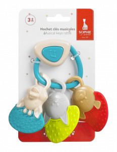 Zornaitoare cheie muzicala Girafa Sophie