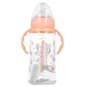DISNEY MINNIE BIBERON 360 ML ANTICOLICI , DEBIT VARIABIL, CU MANER