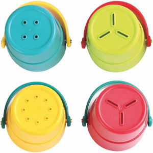 LUDI Set 4 cupe pentru baie