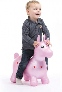 LUDI Unicorn saltaret Roz