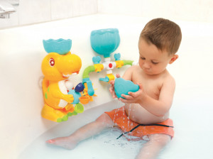 LUDI Set jucarii de baie DINOZAUR