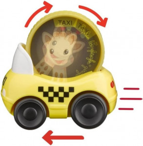 Set de 2 vehicule Girafa Sophie