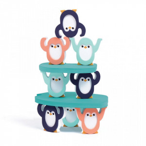 LUDI Joc de baie pinguinii acrobati