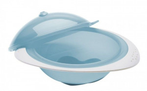 Castron cu capac pentru microunde Myosotis blue - ambalaj usor deteriorat