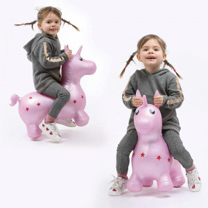 LUDI Unicorn saltaret Roz