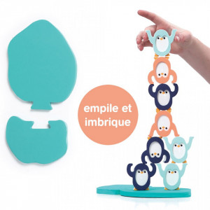 LUDI Joc de baie pinguinii acrobati