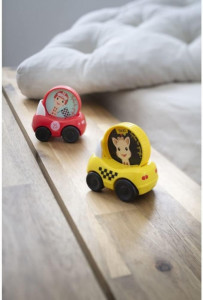 Set de 2 vehicule Girafa Sophie