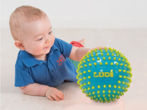 LUDI Set 3 mingii senzoriale, Bleu