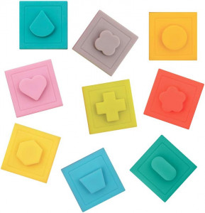 LUDI SET 9 CUBURI- PRIMUL JOC DE CONSTRUIT AL BEBELUSULUI