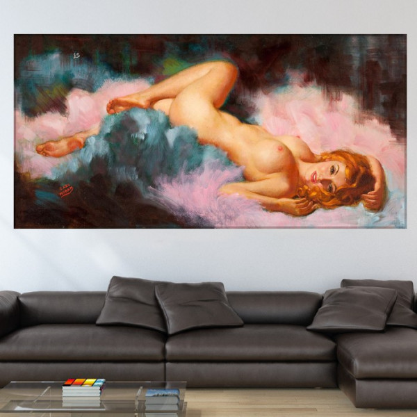 Tablou Canvas Nud Femeie Replica dupa Earl Moran ARTN11
