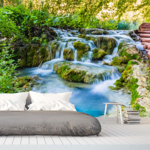 Fototapet 3D Cascada Parc National Plitvice, Croatia WTF31