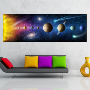 Tablou Canvas Planetele Sistemului Solar OUS64