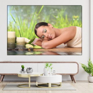 Tablou Canvas Femeie la Masaj TSPA4