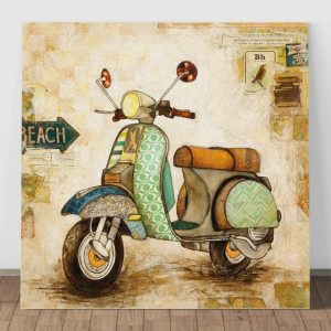 Tablou Canvas Motoreta Vintage OCC9
