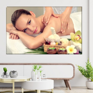Tablou Canvas Femeie la Masaj Terapeutic TSPA54