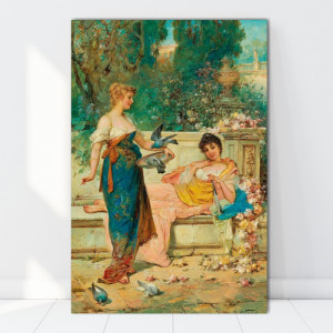 Tablou Hans Zatzka - Ore de Recreere RHZ7