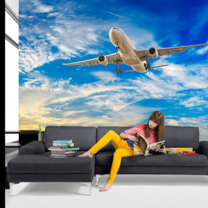 Fototapet Avion Sub Cerul Senin AMA24