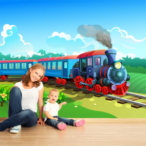 Fototapet Tren cu Locomotiva CG16
