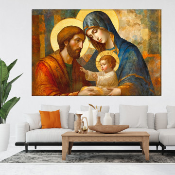 Tablou Canvas Familia Sfântă ICR53