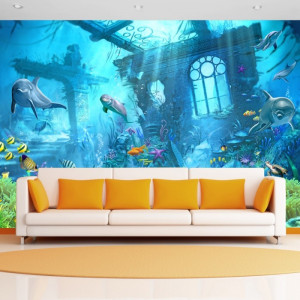 Fototapet 3D Lume Subacvatica OPO59