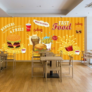 Fototapet Restaurant Fast Food FTS1