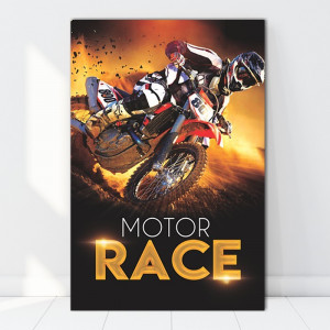 Tablou Canvas Motor Race BES66