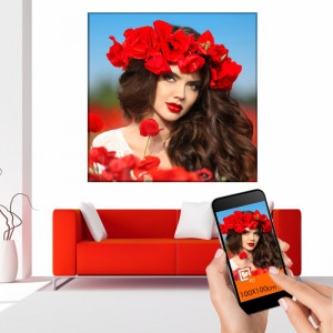 Tablou Canvas Personalizat 100x100cm