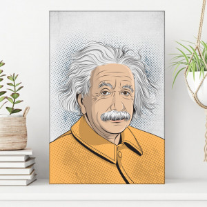 Tablou Canvas Tablou Canvas, Celebritati, Albert EinsteinTCEF19