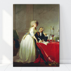 Tablou Portretul lui Antoine-Laurent Lavoisier și al soției sale TRC9