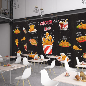 Fototapet Fast Food Chicken Land FTS18