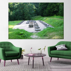 Tablou Canvas Sanctuarul mare de calcar, Sarmizegetusa Regia AMP6