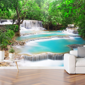 Fototapet 3D Cascada in Thailanda WTF39